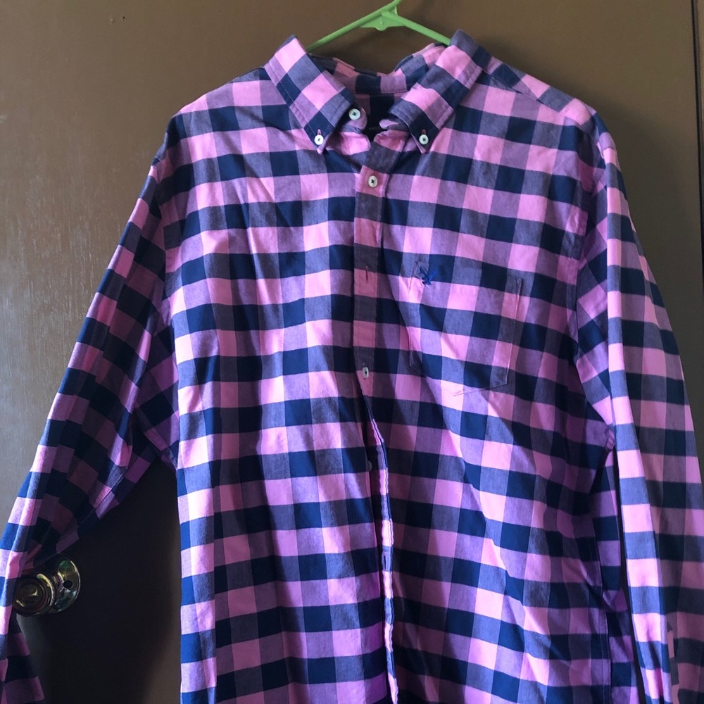 American Eagle Purplish-pink flannel
